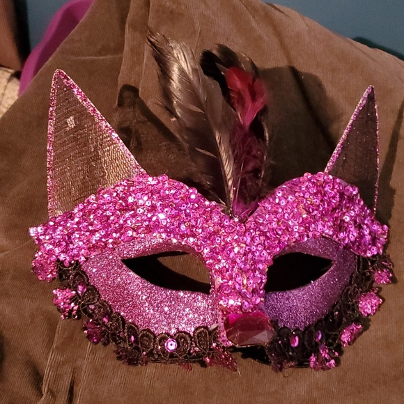 Accessories - 💚 Cat masquerade mask and ears
